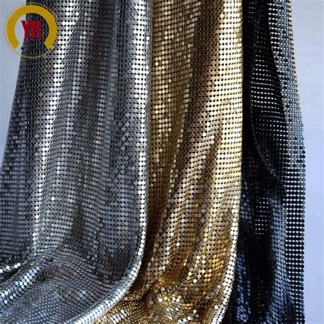 metallic silk blend fabric buy in bulk|metallic mesh fabric.